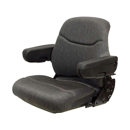 Aftermarket Fits Case IH 718991009300 KM 1001 Seat Assembly with Original Swivel 6773-KM